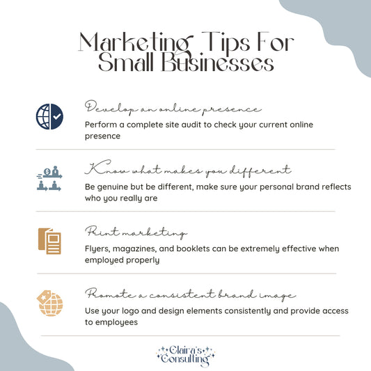 Marketing TIps For Small Businesses!